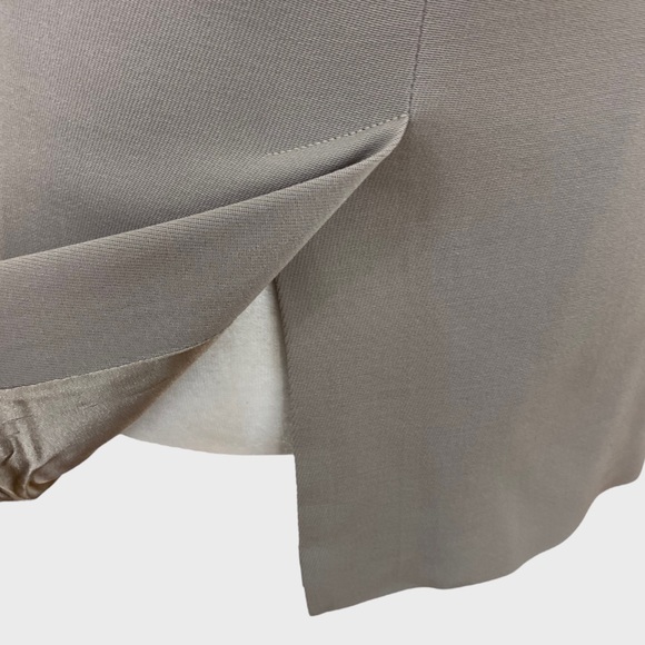 Ralph Lauren Black Label Taupe Wool Blazer Size 4 - Picture 6 of 9